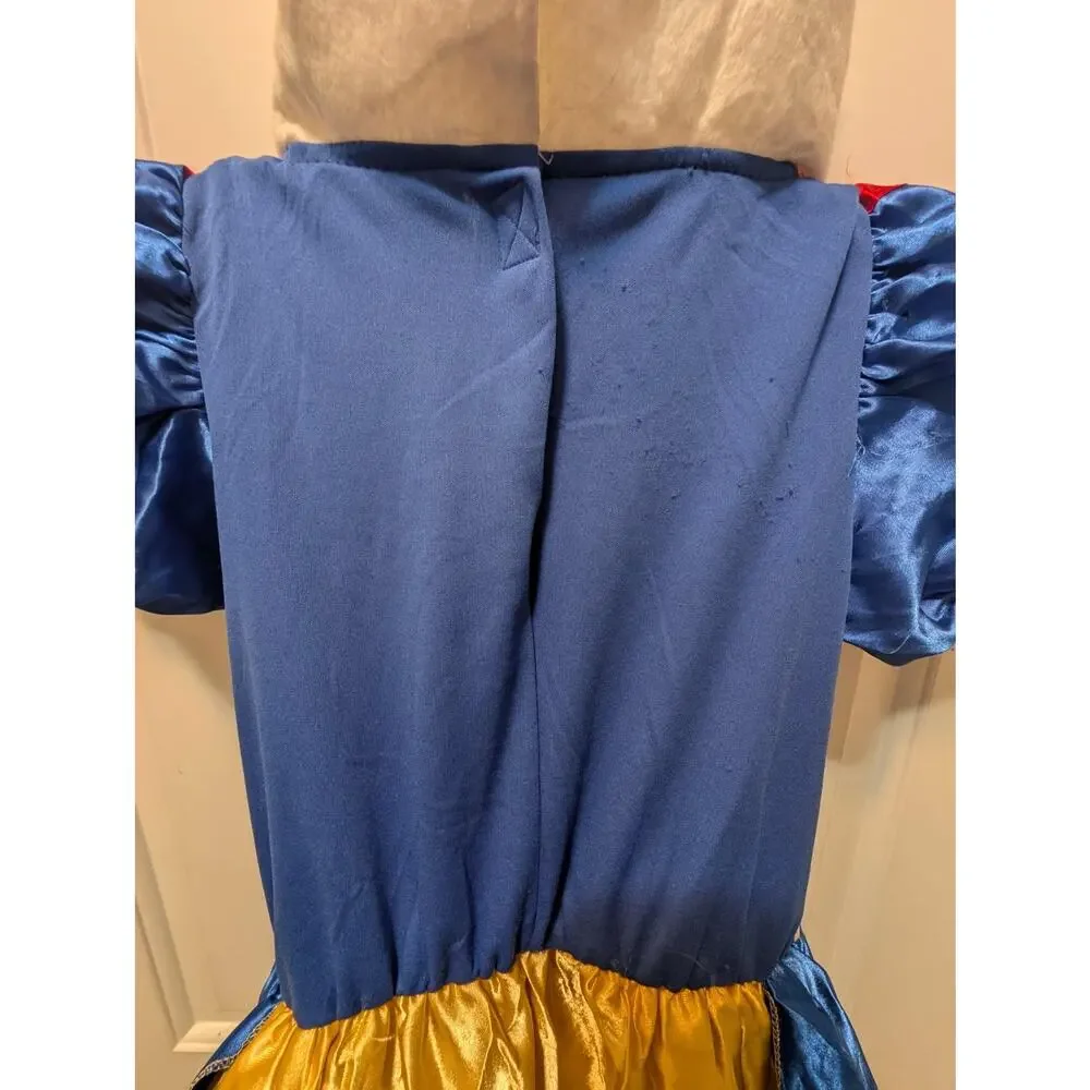 Disney Princess Snow White Dress Halloween Costume Child Girls Size M 8-10